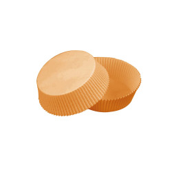 Caissette papier de cuisson ronde brune  Ø55mm 60x H41 mm - 100 unités