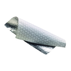 Feuille aluminium et papier 35,6 x 40,6 cm - 1000 unités