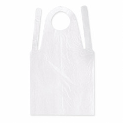 Tablier PE blanc  L700x1200 mm - 100 unités