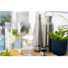 Noxbottle bouteille à  eau aluminium avec bouchon mousqueton 750ml - 24 unités