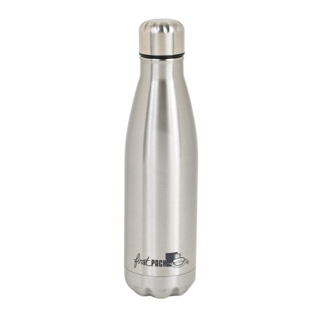NOXBOTTLE Bouteille à eau inox double paroi isotherme avec bouchon  - 500 ml - 3,5 cm x 7 cm x 26,5 cm. - 12 unités