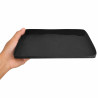 Panier BBQ solide avec bordure 279x140mm H13mm - 2 unités
