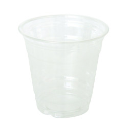 Pot/Coupe plastique PET transparent 325 ml Diam: 9,2 cm 9,2 x 5,7 x 8,5 cm - 50 unités