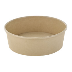 Saladier "Buckaty" multi-usage en fibre de bambou   - 480 ml - 15 cm x 12,8 cm x 4,7 cm. - 45 unités