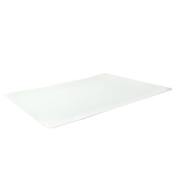 Plateau rectangulaire blanc en pulpe "BioNchic"  - 39 cm x 29 cm - 25 unités