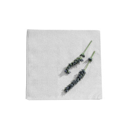 Serviette ouate blanche 1 pli 30 x 30 cm - 200 unités
