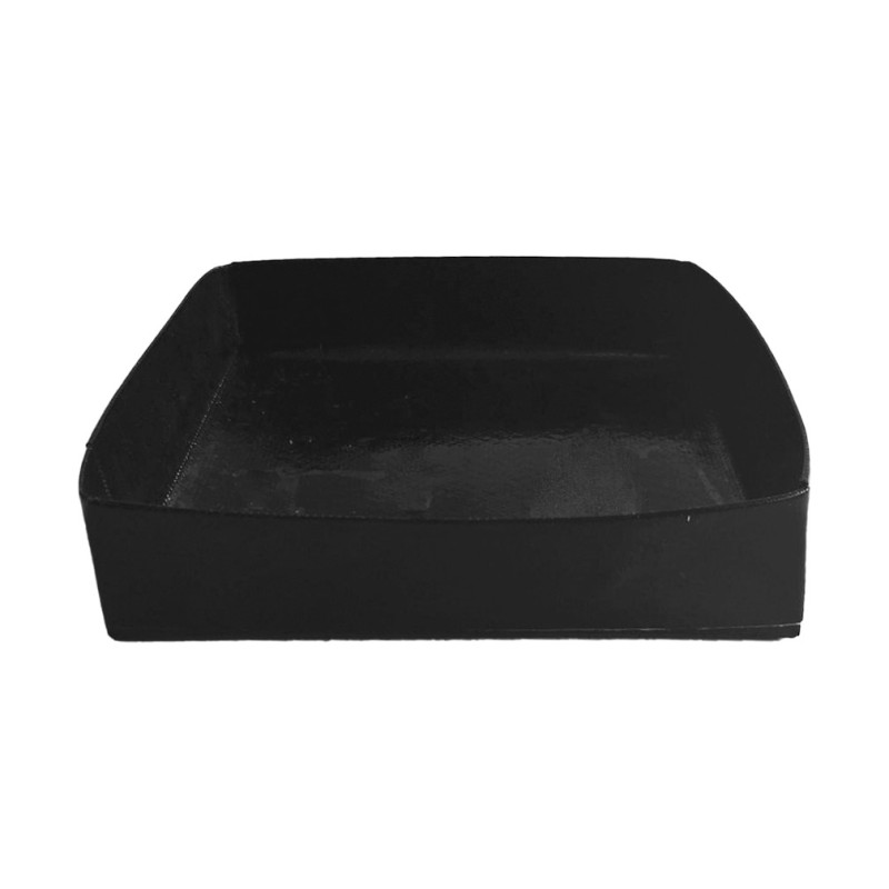 Panier BBQ solide avec bordure 140x140mm H30mm - 2 unités