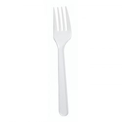 Mini fourchette blanche 125 mm