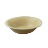Bol rond en palmier 200 ml Diam: 12 cm 12 x 12 x 2,5 cm - 25 unités