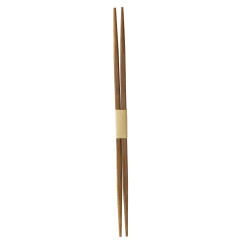 Baguette bambou emballée par paire 24 cm - 100 unités
