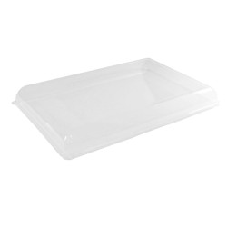 Couvercle PET transparent " 40 x 27,4 x 4,5 cm - 25 unités