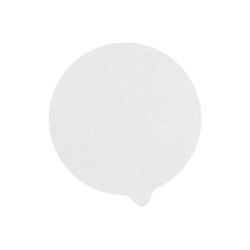 OPERCOVER BLANC DIA 156MM X500PCS
