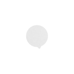 Opercule scellable en papier blanc - 1000 unités