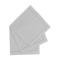 Serviette de table coton crème  - 40 cm x 39,5 cm - 50 unités