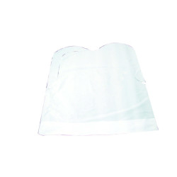Bavoir en PE avec poche  L550x400 mm - 500 unités