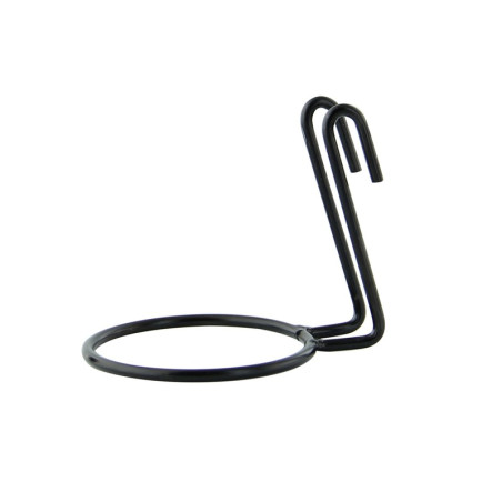 Porte pot métal noir Diam: 5,7 cm 5,7 x 8,5 x 7 cm - 6 unités