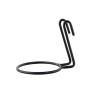 Porte pot métal noir Diam: 5,7 cm 5,7 x 8,5 x 7 cm - 6 unités