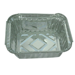 Barquette Aluminium 122x96x34mm - 2200 unités