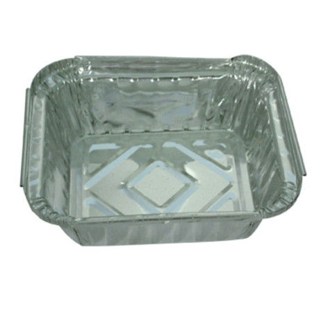 Barquette Aluminium 122x96x34mm - 2200 unités
