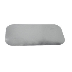 Opercule carton pour barquette aluminium 19,2 x 9,8 cm - 50 unités