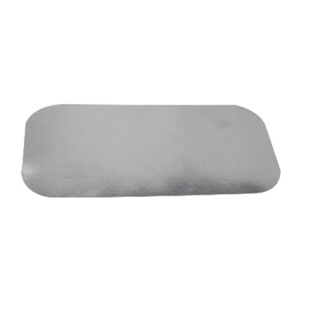 Opercule carton pour barquette aluminium 19,2 x 9,8 cm - 50 unités