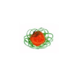 Panier en bambou tressé en forme de fleur "Akita" Diam: 6 cm 6 x 2,5 cm - 50 unités