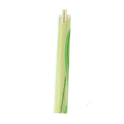 Baguette bambou emballée par paire 20 cm - 100 unités