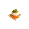 Mini assiette Bambou- 5 cm x 5 cm. 100 unités
