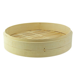 Cuiseur vapeur bambou "Dimys" Diam: 30 cm 30 x 6 cm - 5 unités