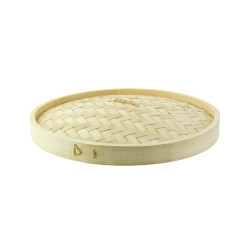 Couvercle bambou pour cuiseur vapeur Diam: 30 cm 30 x 5 cm - 2 unités