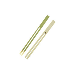 Pique bambou double large "Langaku kushi" 10 cm - 100 unités
