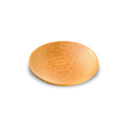 Mini assiette ronde bambou "Ping" Diam: 6 cm 6 x 1 cm - 24 unités