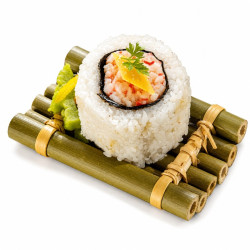 Radeau tube bambou "Nikko" 8 x 5 cm - 20 unités