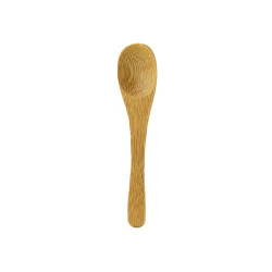 Mini cuillère bambou "Tung" 9 cm - 50 unités