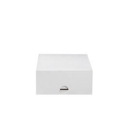 Boîte pâtissière carton blanche 16 x 16 x 8 cm - 50 unités
