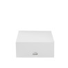 Boîte pâtissière carton blanche 18 x 18 x 8 cm - 50 unités