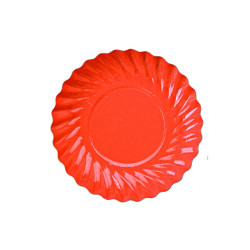 Coupelle carton double face orange/citron Diam: 9 cm 9 x 9 cm - 200 unités