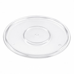 Couvercle PS transparent Diam: 7,5 cm 7,5 x 7,5 x 0,2 cm - 12 unités