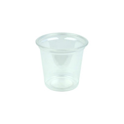 Pot PET transparent  H43mm 30ml - 100 unités