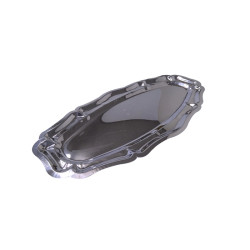 Plat aluminium rectangulaire 600x290mm H25mm - 50 unités