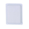 Assiette rectangulaire en carton recyclé blanc 20 x 16,5 cm - 250 unités