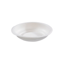 Coupelle pulpe ronde blanche   H15mm - 100 unités