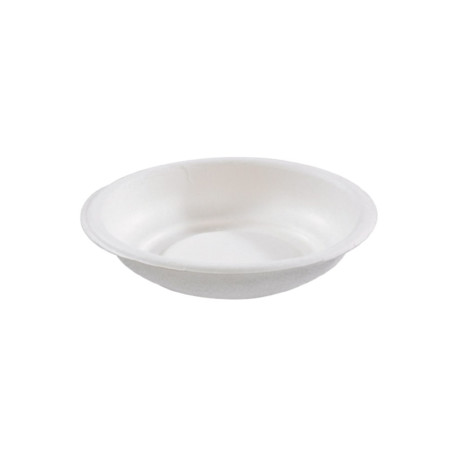 Coupelle pulpe ronde blanche   H15mm - 100 unités