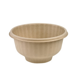 Pot à soupe pulpe avec couvercle 680 ml Diam: 14 cm 14 x 6,5 x 9 cm - 50 unités