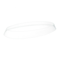 Couvercle PET transparent 23 x 14 x 3 cm - 100 unités