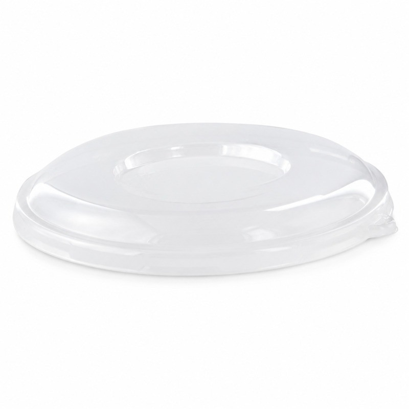 Couvercle PLA transparent Diam: 19,6 cm 19,6 cm - 125 unités