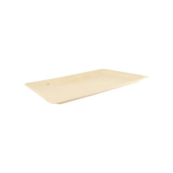 Plateau rectangulaire en bois "Scandinavie" 40 x 28 x 2 cm x 10 unités