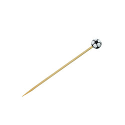 Pic bambou décor football américain 12 cm - 100 unités