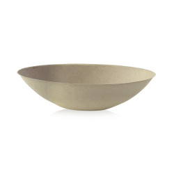 Bol ovale brun en pulpe "BioNchic" 750 ml 22,5 x 13,5 x 5,5 cm - 125 unités