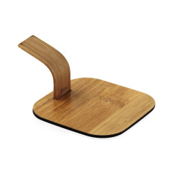 Présentoir apéritif en bambou avec anse 6,3 x 6,3 x 4 cm - 24 unités